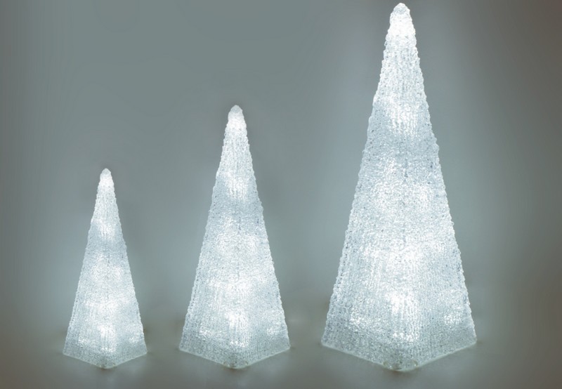 FY-001-J01 acrylique PYRAMIDE lampe ampoule noël FY-001-J01 pas cher acrylique PYRAMIDE lampe ampoule noël