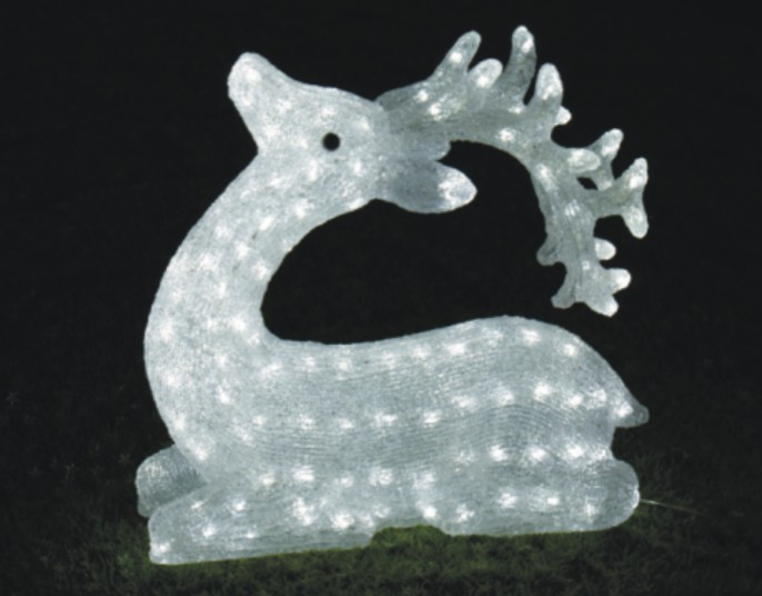 FY-001-B05 acrylique SÉANCE lampe ampoule de renne de Noël FY-001-B05 pas cher acrylique SÉANCE RENNES lampe ampoule noël - Lumières Acryliquefabriqué en Chine