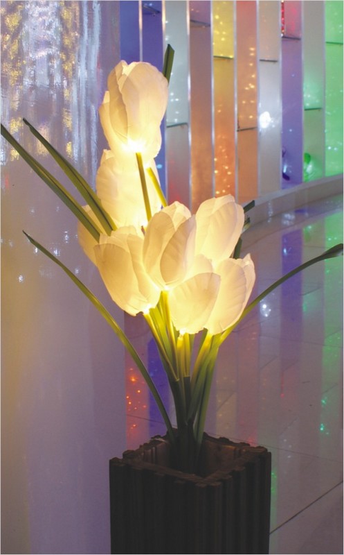 FY-003-D36 LED noël fleur de tulipe arbre petite lampe à ampoule de feux à LED FY-003-D36 de Noël LED de fleur de tulipe arbre petite lampe à ampoule de feux à LED pas cher