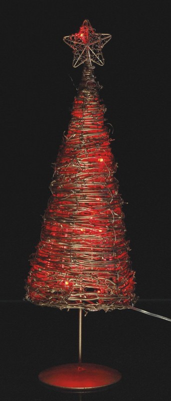 FY-008-B02 noël lampe ampoule de rotin FY-008-B02 pas cher lampe ampoule de rotin de Noël - lumière en rotinfabriqué en Chine