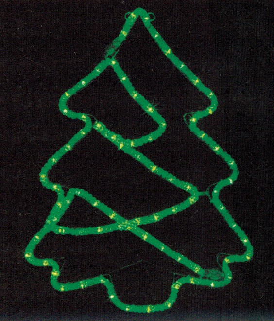 FY-16-003 Arbre de Noël de corde au néon lampe à ampoule FY-16-003 pas cher arbre corde au néon lampe ampoule noël - Corde / Neon lumièresMade in China