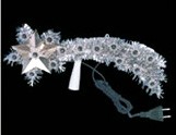Étoile de Noël armature en  plastique star frame lampe ampoule de tir de Noël pas cher - Feux de cadre en plastiqueMade in China