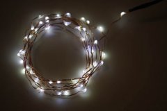 FY-30007 LED de Noël de fil de cuivre petite lampe à ampoule de feux à LED FY-30007 LED pas cher de fil de cuivre petite lampe à ampoule de lumières de Noël DEL