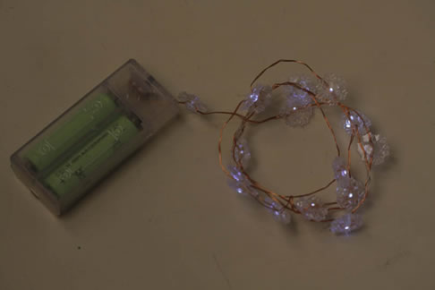 FY-30011 LED pas cher de fil de cuivre petite lampe à ampoule de lumières de Noël DEL
