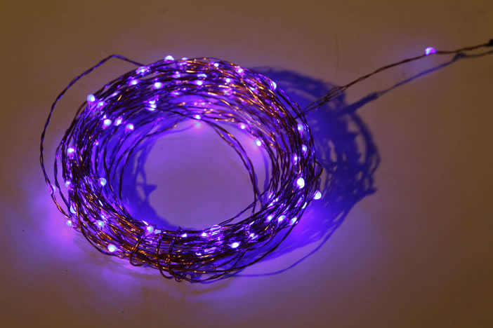 FY-30023 LED pas cher de fil de cuivre petite lampe à ampoule de lumières de Noël DEL