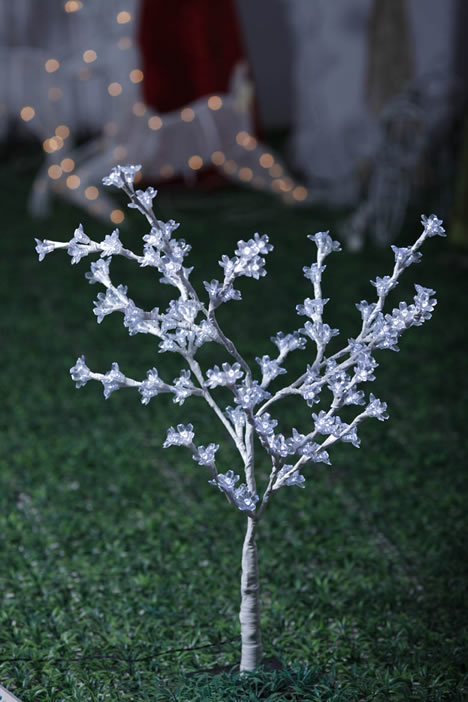 FY-50008 lumières de Noël DEL branche d'arbre petite lampe à ampoule pas cher fleur mené des lumières