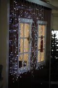FY-60106 noël rideau lumièr FY-60106 pas cher rideau lumières lampe ampoule de Noël - LED Net / Icicle / CordonsMade in China
