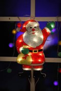 FY-60304 Père Noël fenêtre lampe à ampoule FY-60304 pas cher Père Noël fenêtre lampe à ampoule