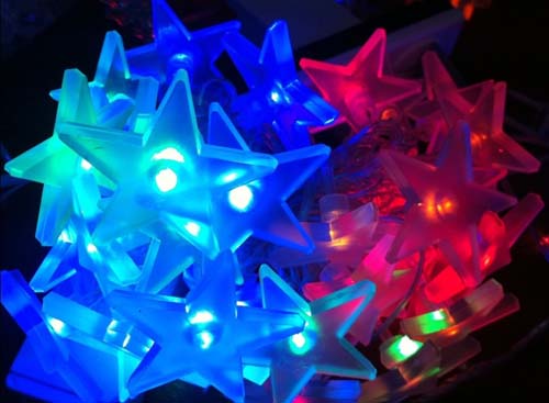FY-60115 Sterne LED billig Weihnachten kleine LED-Leuchten Lampe Lampe
